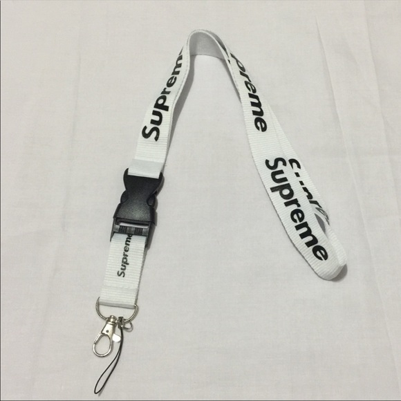 Accessories - Black and white lanyard